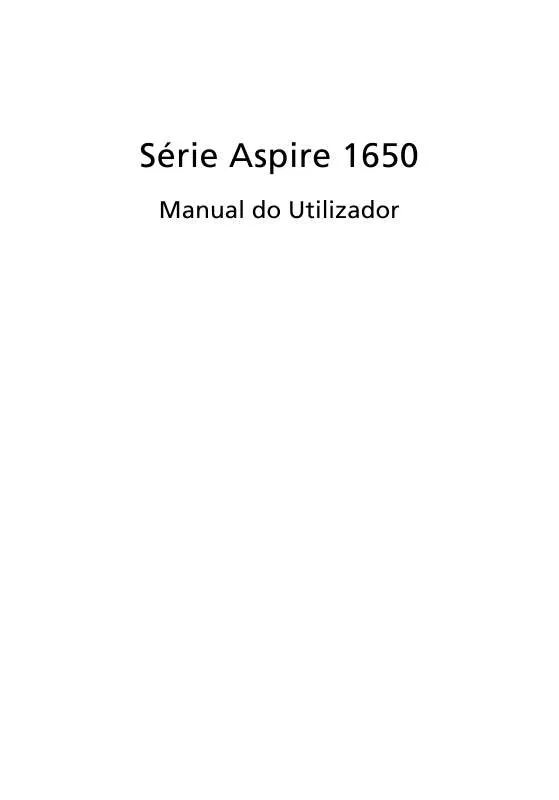 Mode d'emploi ACER ASPIRE 1650
