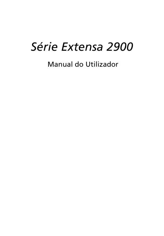 Mode d'emploi ACER EXTENSA-2900