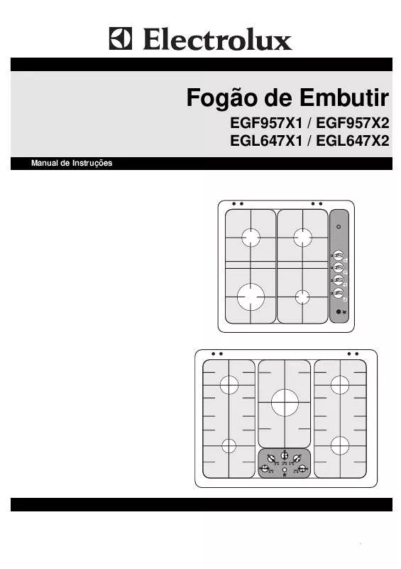Mode d'emploi AEG-ELECTROLUX EGF957X1