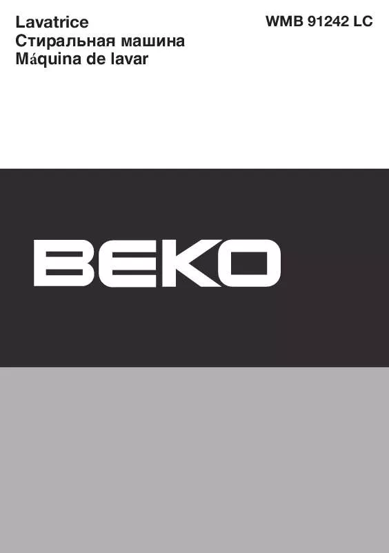 Mode d'emploi BEKO WMB 91242 LC