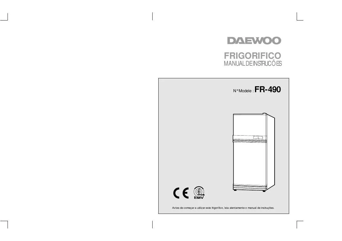 Mode d'emploi DAEWOO FR-490