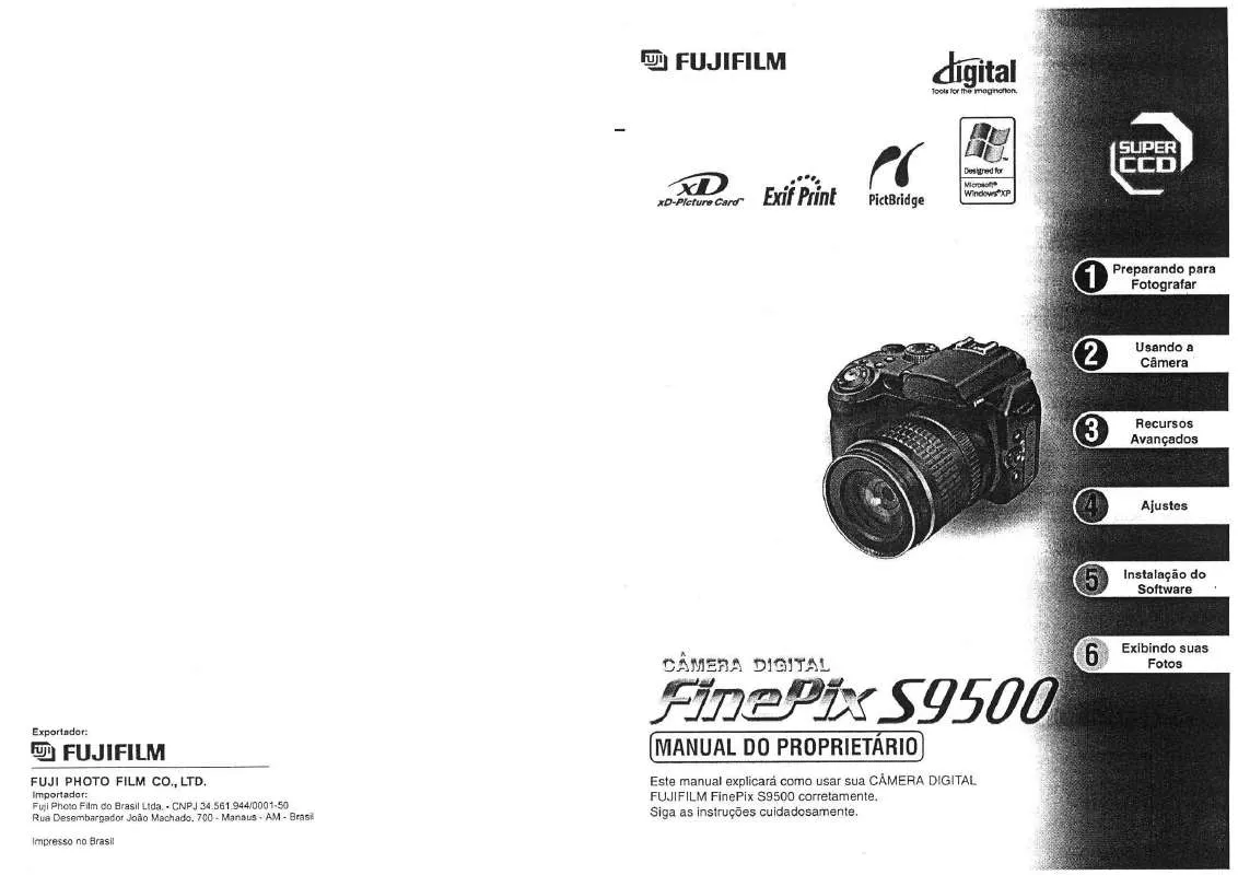 Mode d'emploi FUJIFILM FINEPIX S9500