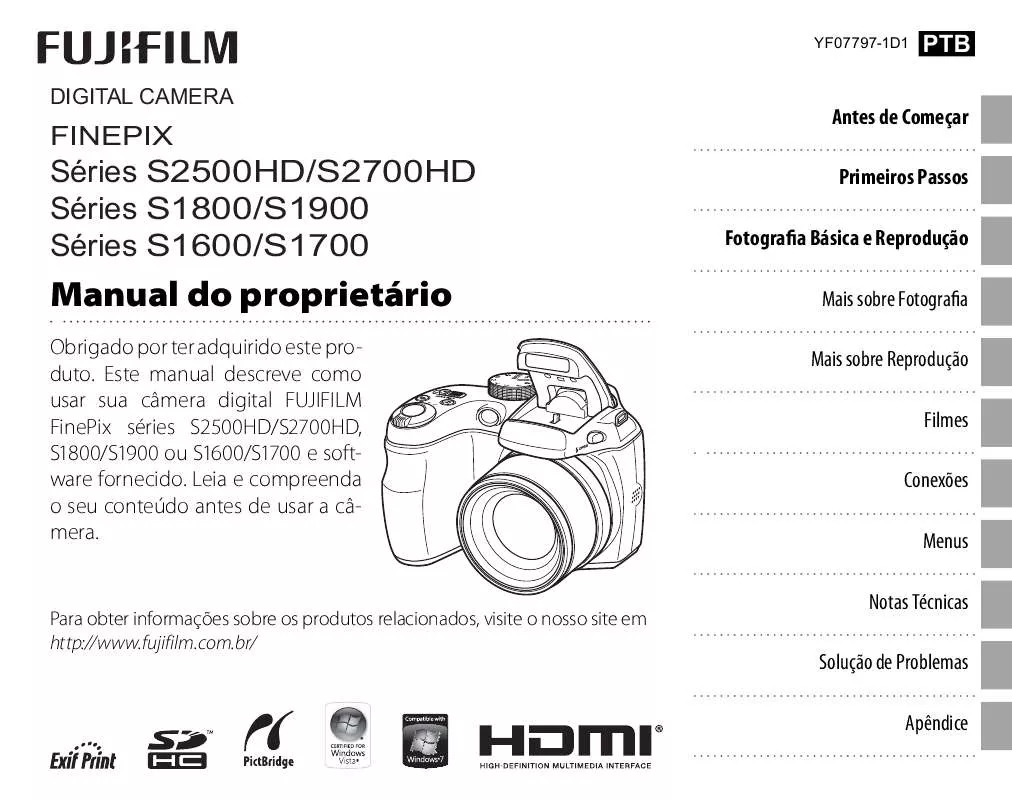 Mode d'emploi FUJIFILM FINEPIX S1900