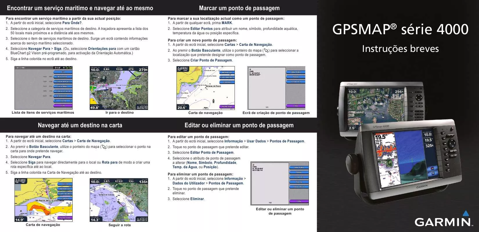 Mode d'emploi GARMIN GPSMAP 4208