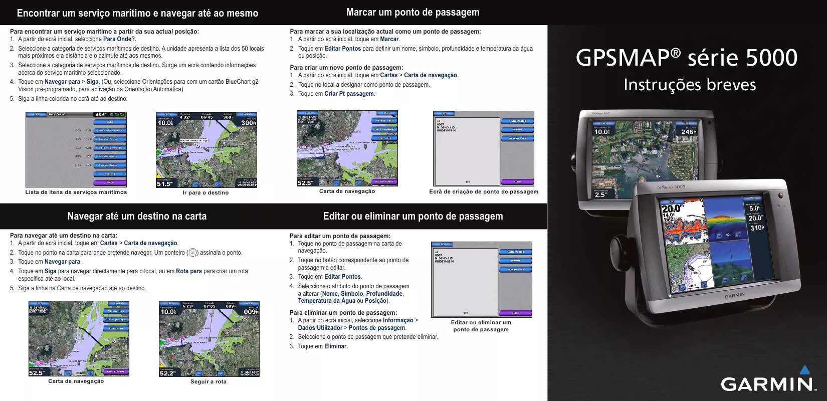 Mode d'emploi GARMIN GPSMAP 5012