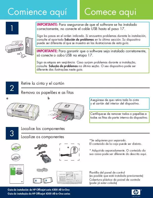 Mode d'emploi HP officejet 4300 all-in-one