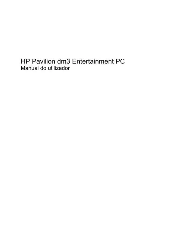 Mode d'emploi HP PAVILION DM3-1105EA
