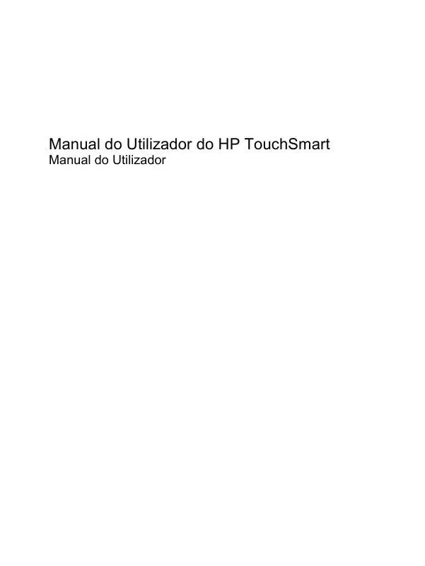 Mode d'emploi HP TOUCHSMART TM2-2050EA