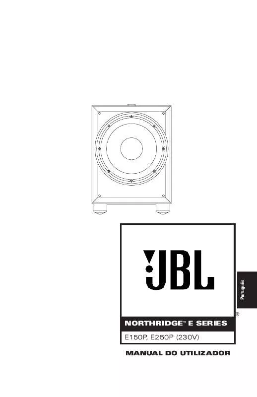 Mode d'emploi JBL E 150P (220-240V)