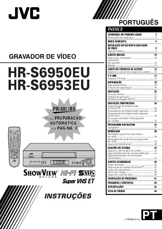 Mode d'emploi JVC HR-S6950EU