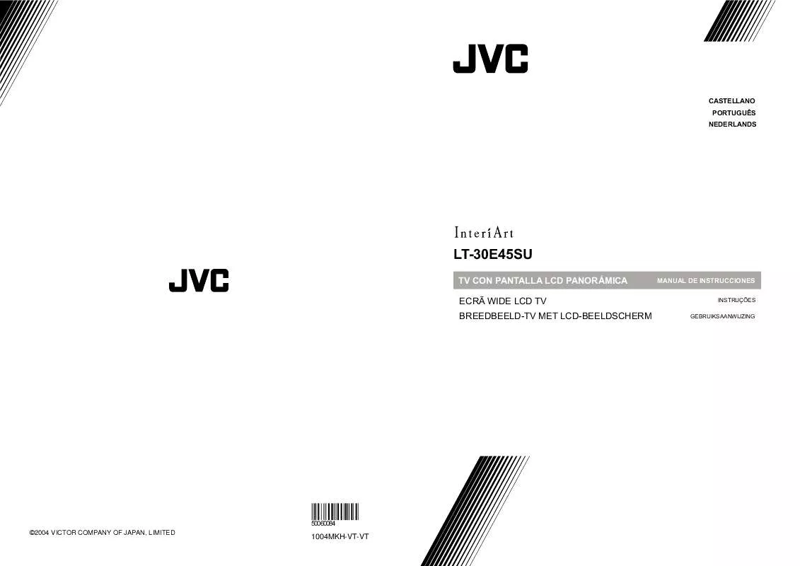 Mode d'emploi JVC LT-30E45SU