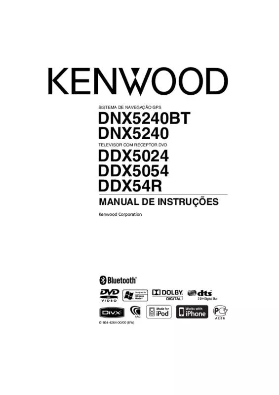 Mode d'emploi KENWOOD DDX5024