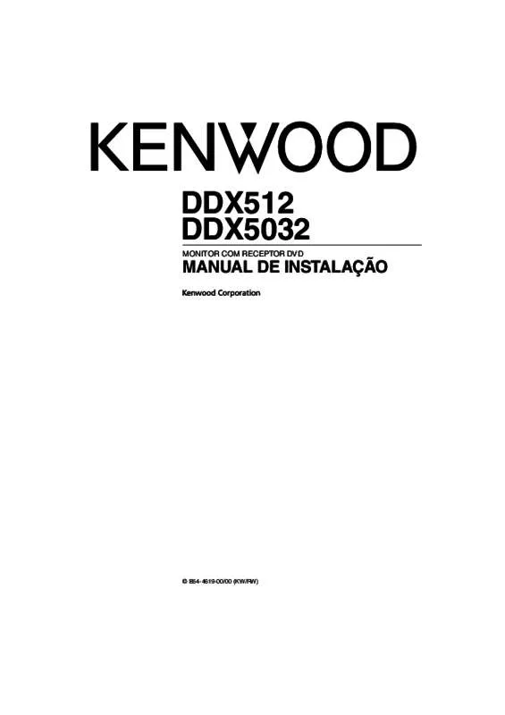 Mode d'emploi KENWOOD DDX5032