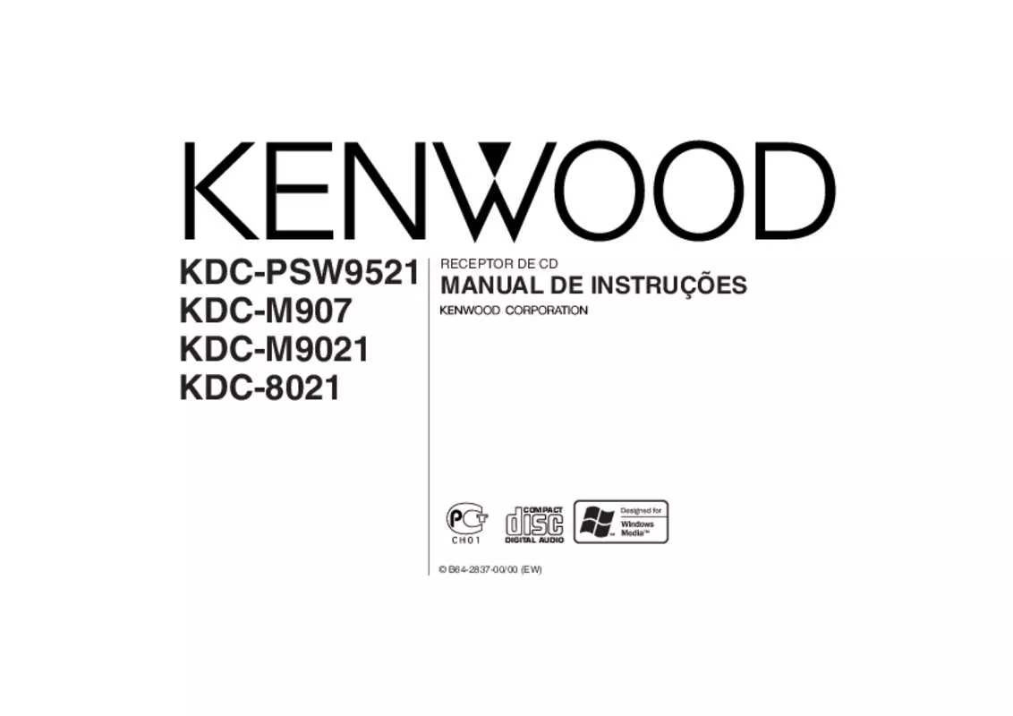 Mode d'emploi KENWOOD KDC-PSW9521