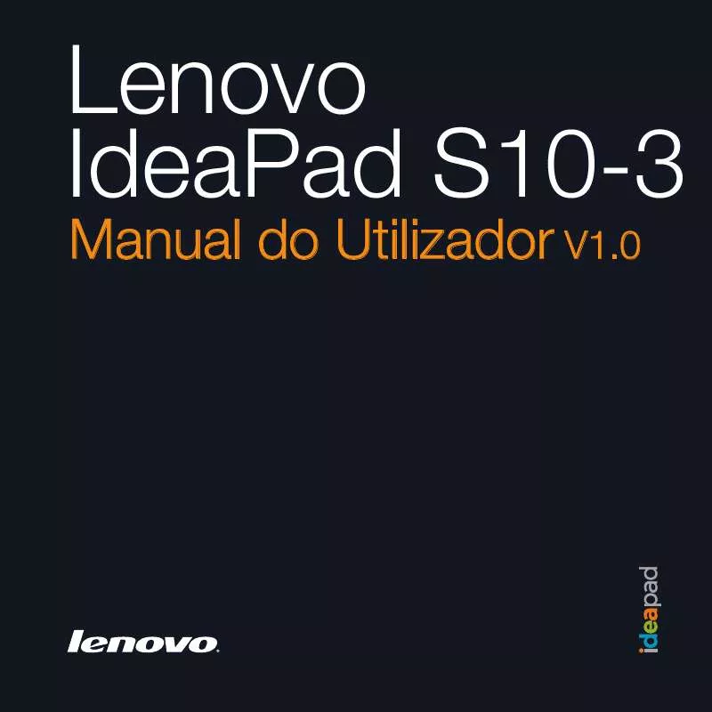 Mode d'emploi LENOVO IDEAPAD S10-3