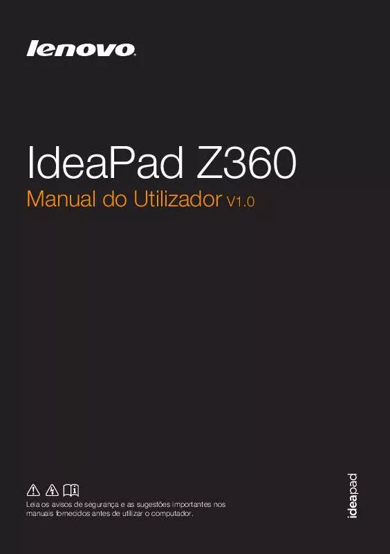 Mode d'emploi LENOVO IDEAPAD Z360