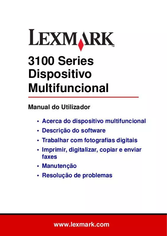 Mode d'emploi LEXMARK P3150