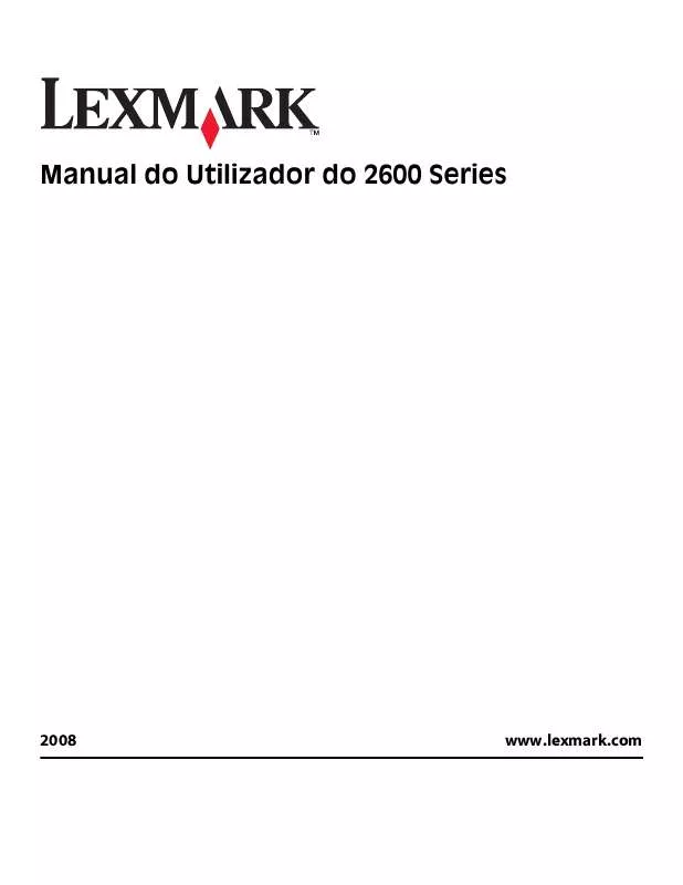 Mode d'emploi LEXMARK X2630