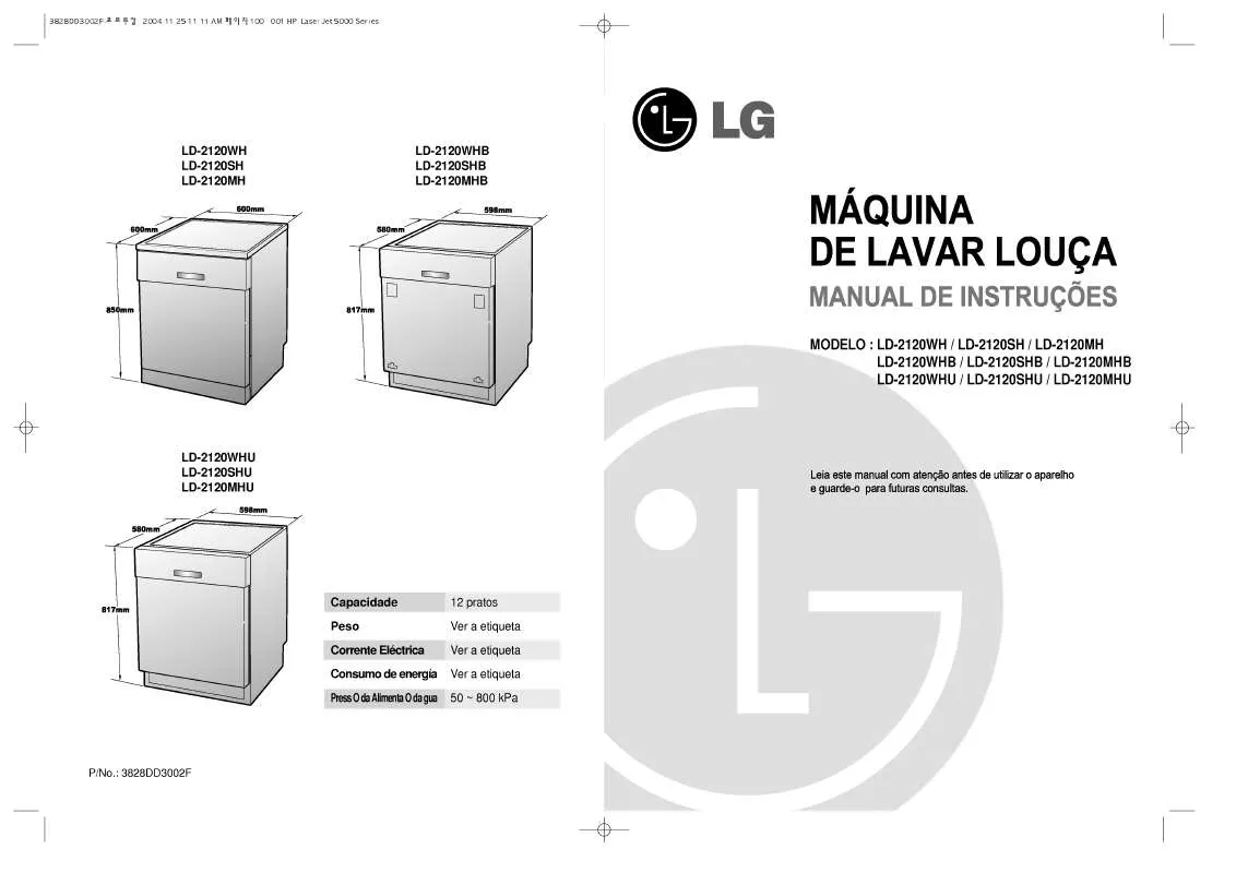 Mode d'emploi LG LD-2120WH