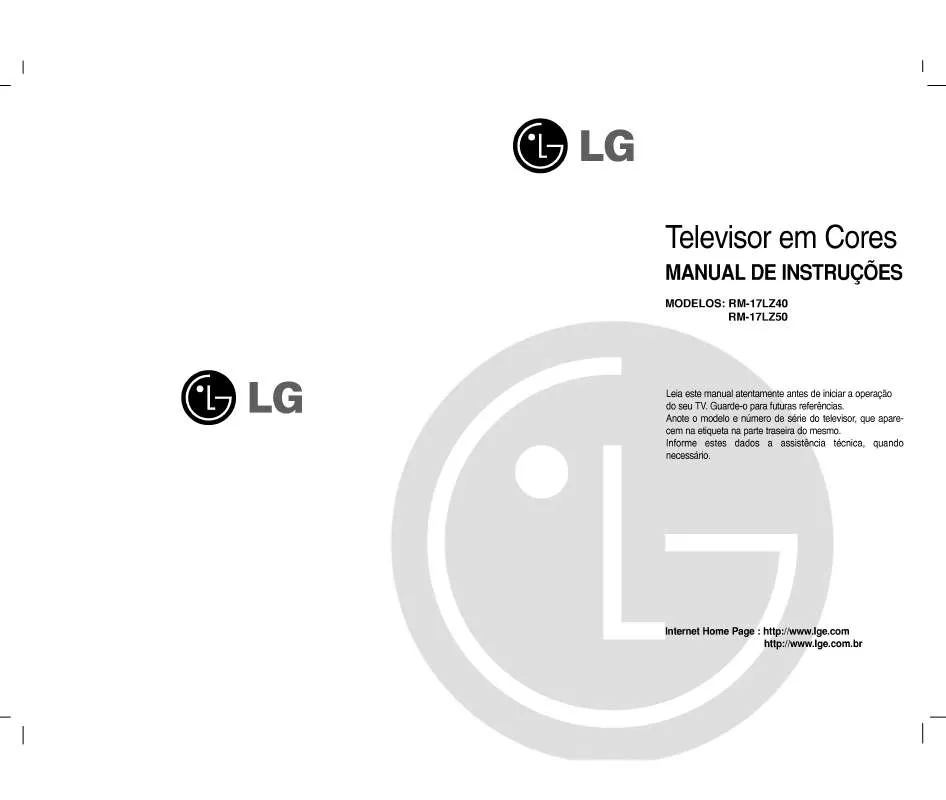 Mode d'emploi LG RM-17LZ40