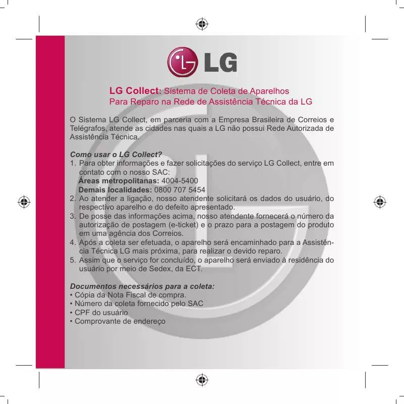 Mode d'emploi LG T310