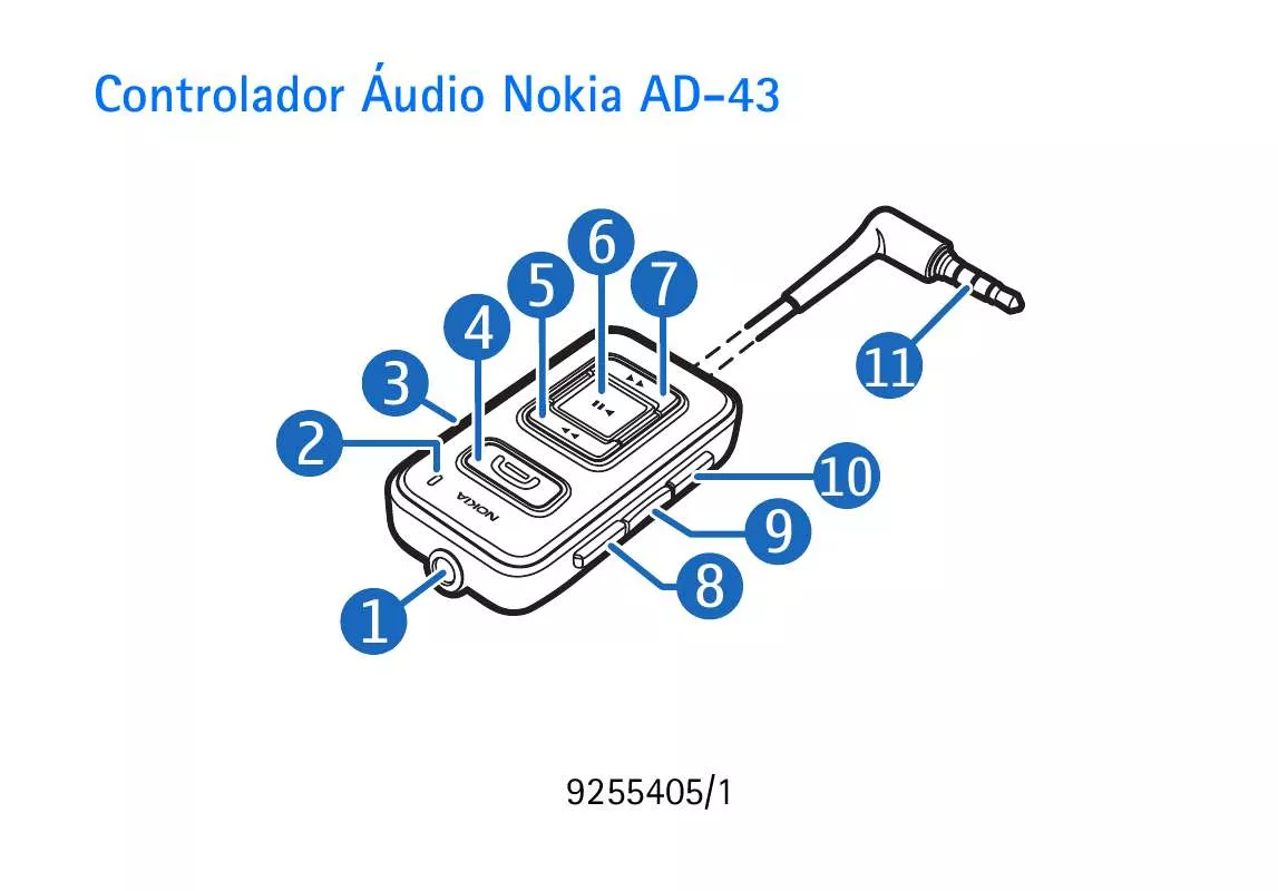 Mode d'emploi NOKIA AUDIO ADAPTER AD-43