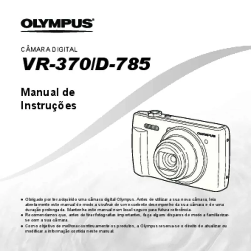 Mode d'emploi OLYMPUS VR-370