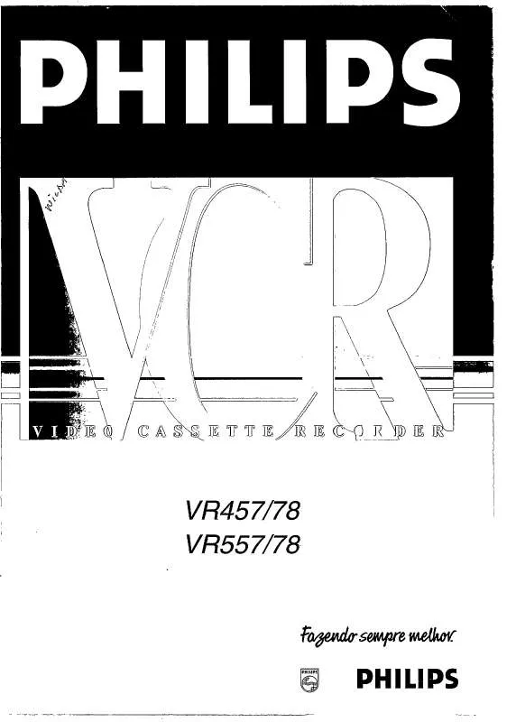 Mode d'emploi PHILIPS VR457
