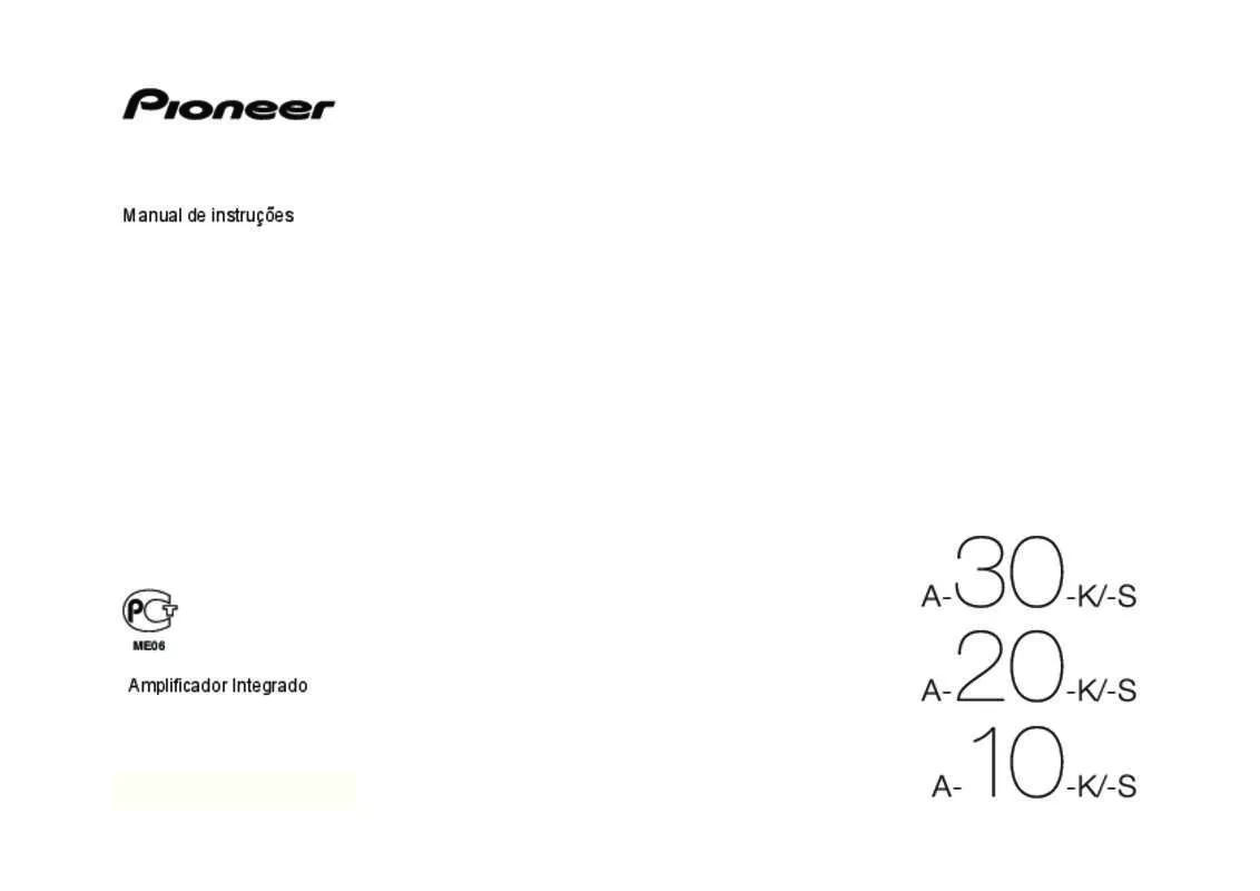 Mode d'emploi PIONEER A-20-S