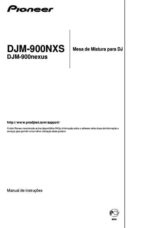 Mode d'emploi PIONEER DJM-900NXS