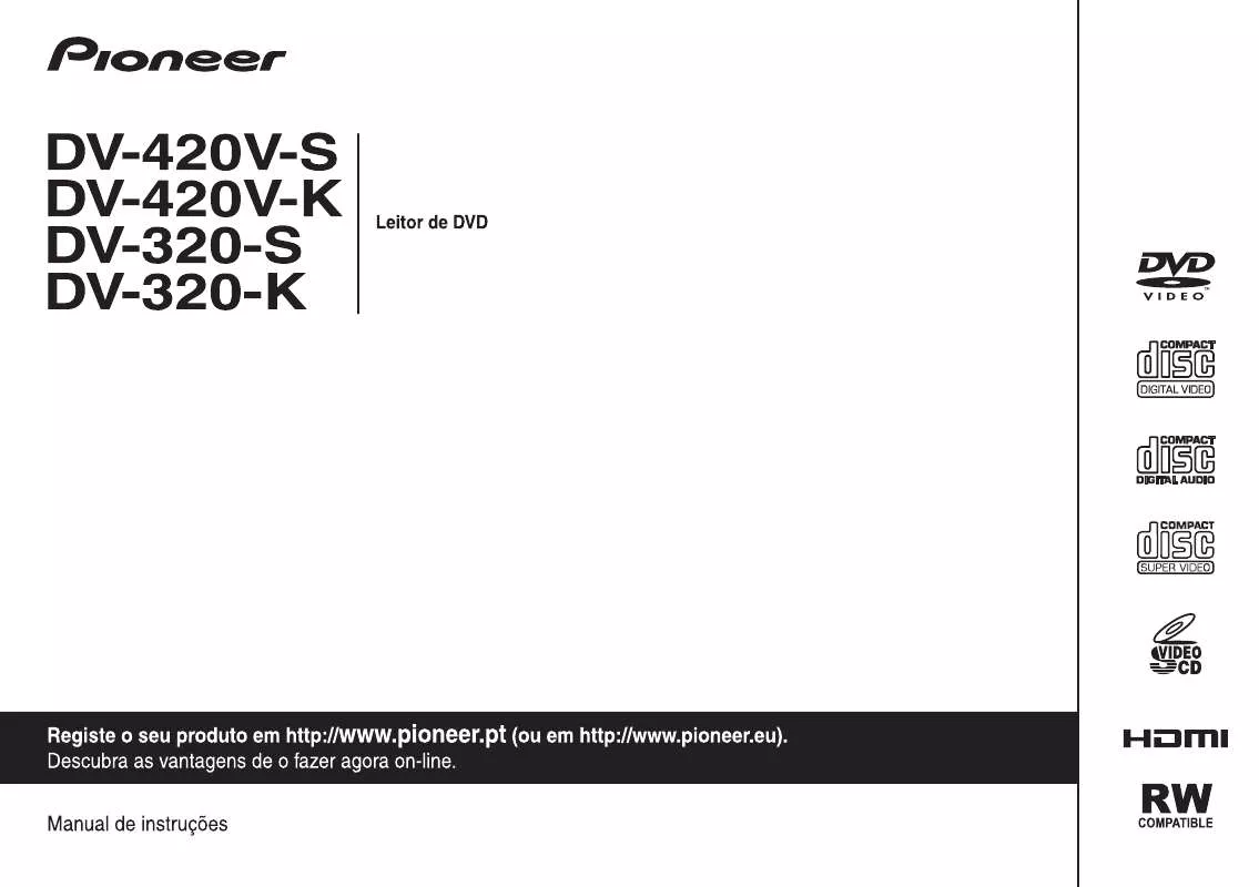 Mode d'emploi PIONEER DV-320-K