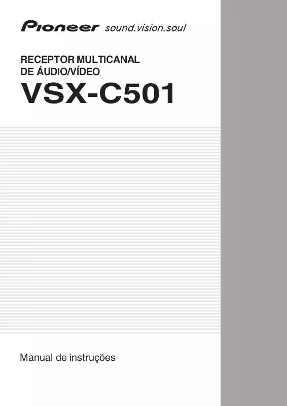 Mode d'emploi PIONEER VSX-C501