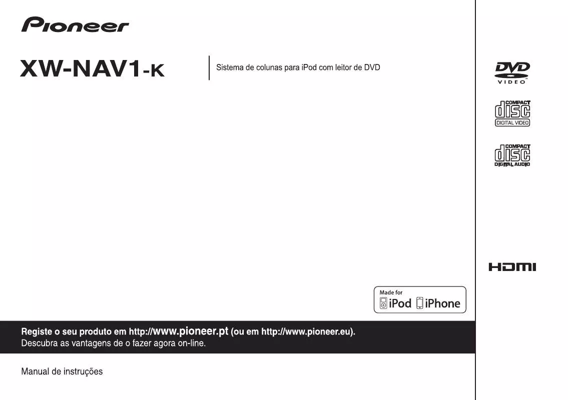 Mode d'emploi PIONEER XW-NAV1-K
