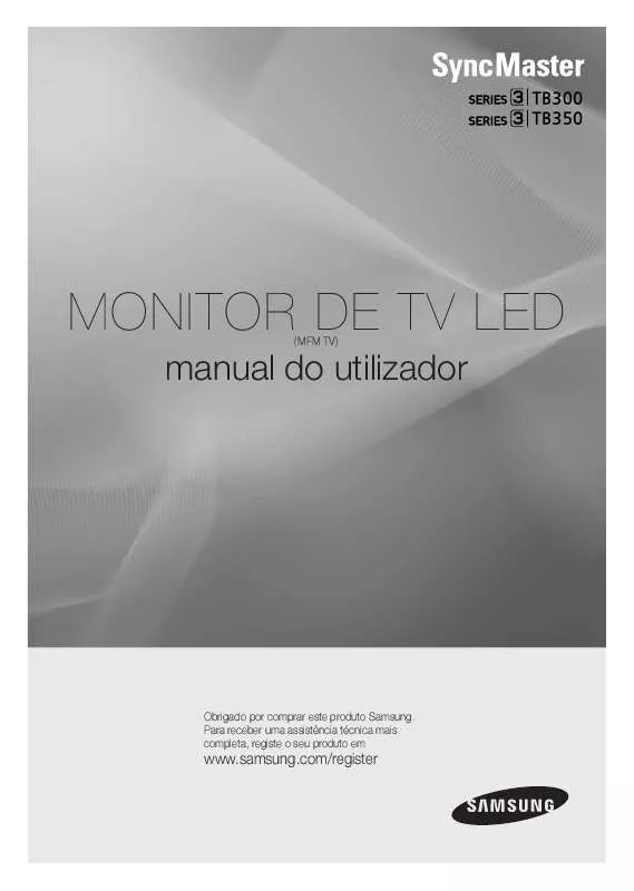 Mode d'emploi SAMSUNG SYNCMASTER T24B300EE