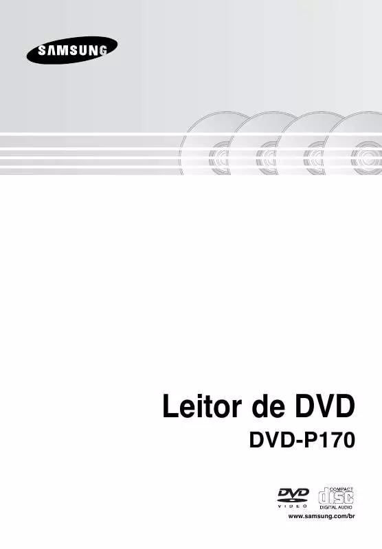 Mode d'emploi SAMSUNG DVD-P170