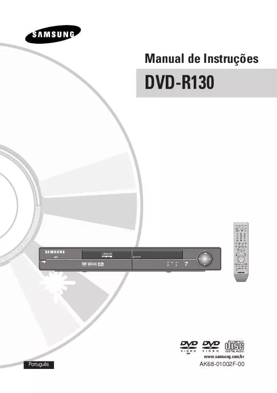 Mode d'emploi SAMSUNG DVD-R130S