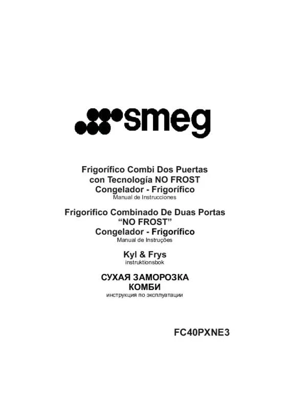 Mode d'emploi SMEG FC40PXNF3