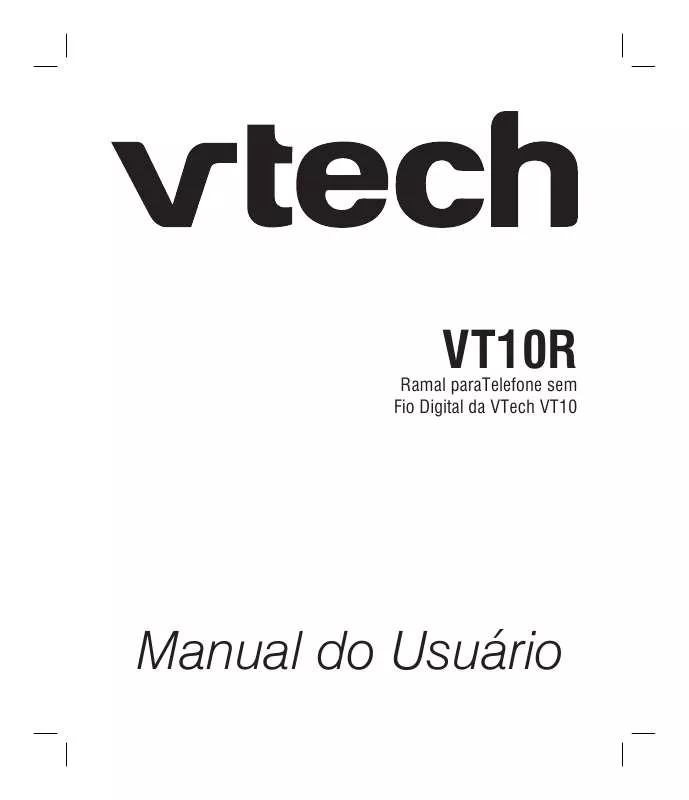 Mode d'emploi VTECH VT10R