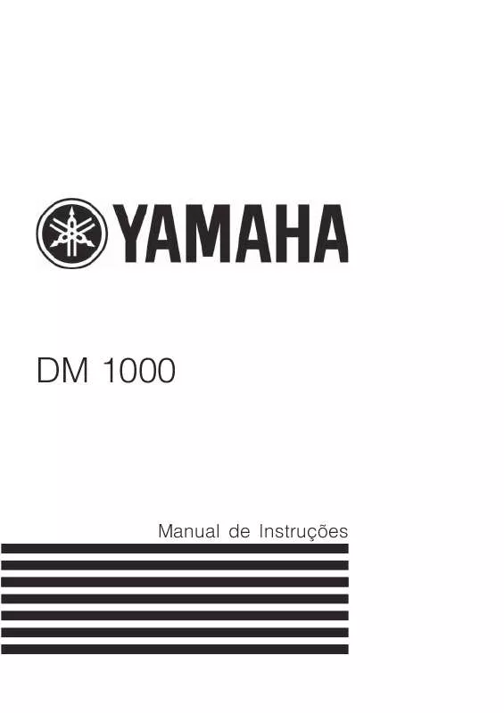 Mode d'emploi YAMAHA DM1000