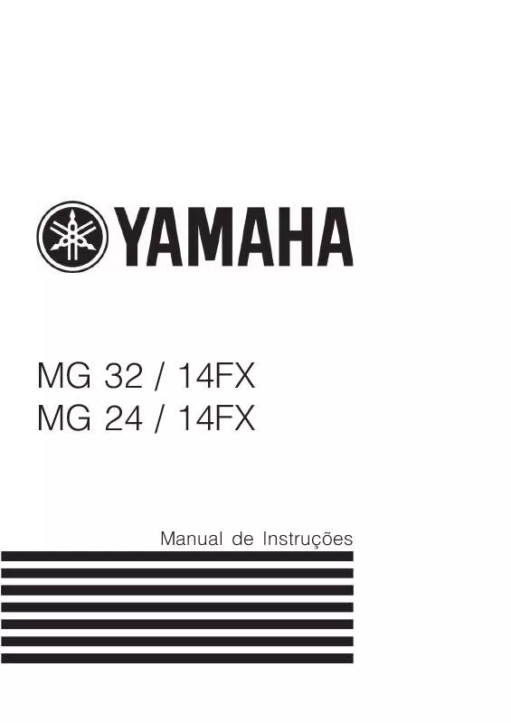 Mode d'emploi YAMAHA MG24-14FX