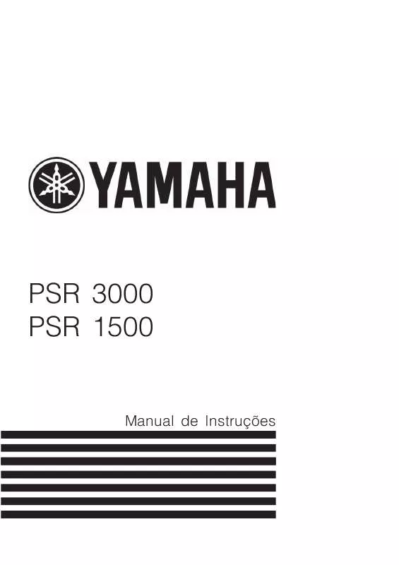 Mode d'emploi YAMAHA PSR-1500