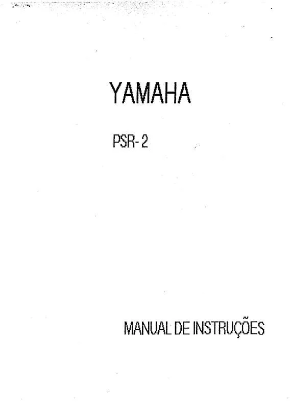 Mode d'emploi YAMAHA PSR-2