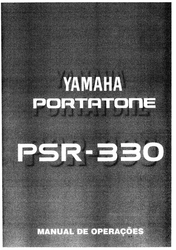 Mode d'emploi YAMAHA PSR-330