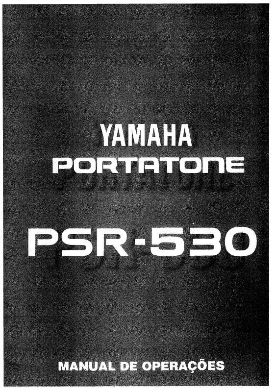 Mode d'emploi YAMAHA PSR-530