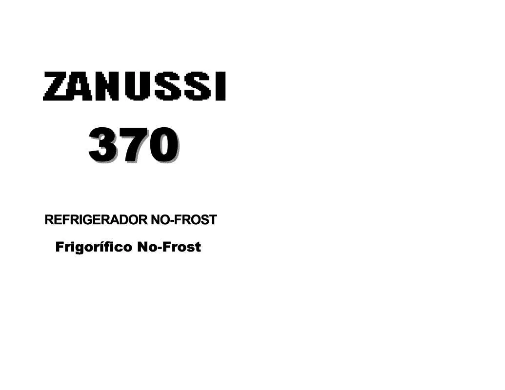 Mode d'emploi ZANUSSI ZD3380