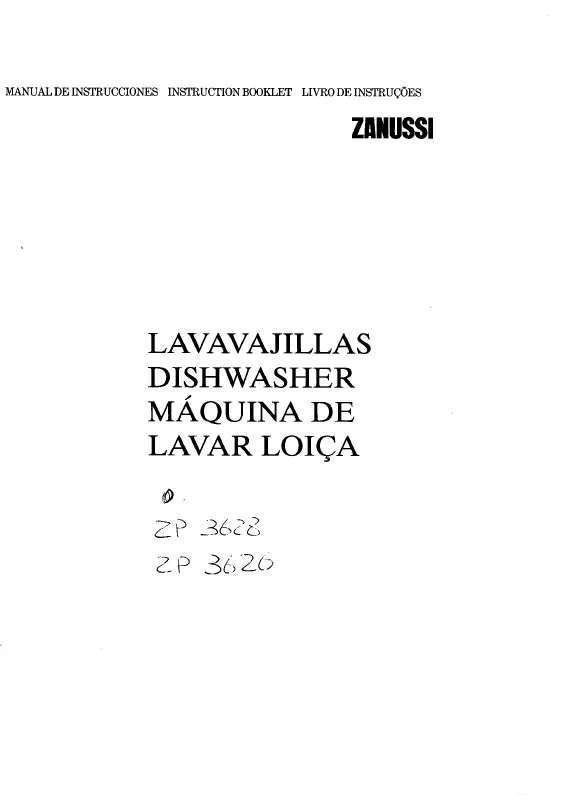 Mode d'emploi ZANUSSI ZP3628