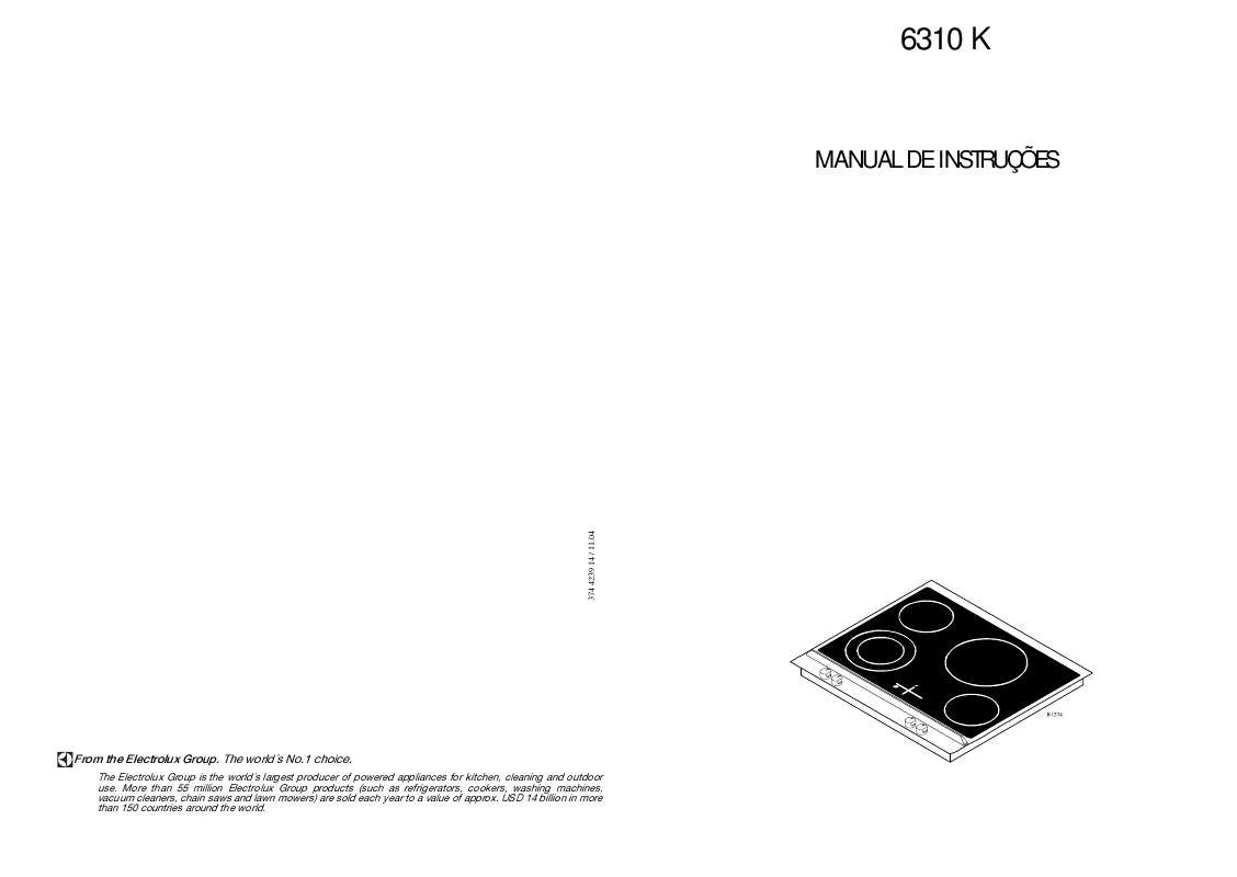 Mode d'emploi AEG-ELECTROLUX 6310K-M