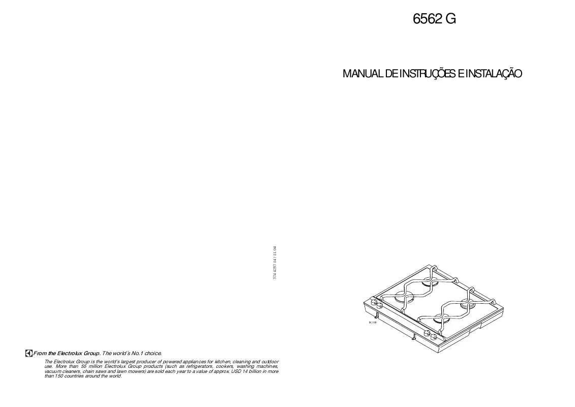 Mode d'emploi AEG-ELECTROLUX 6562G-M
