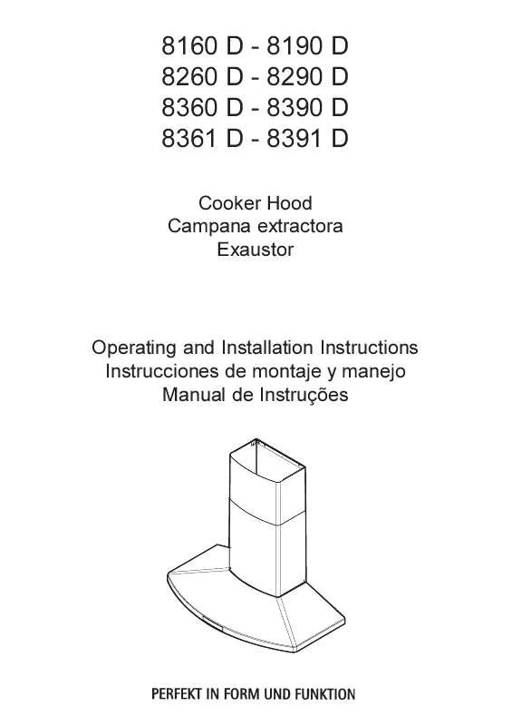 Mode d'emploi AEG-ELECTROLUX 8190D-B