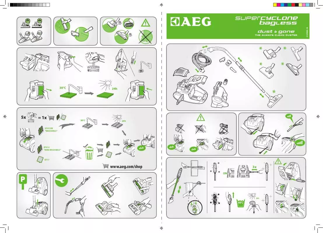 Mode d'emploi AEG-ELECTROLUX ASC 69FD2